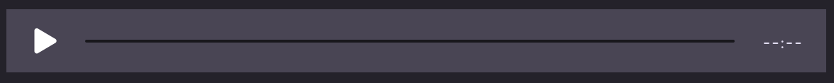 Example of audio preview embed