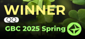 GBC 2025 Spring QQ division winner badge