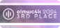 MWC 4K 2024 3rd-place badge